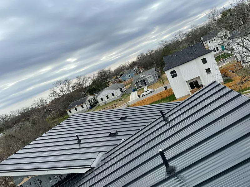 Standing seam metal roof panels with vents for Skylight Repair in Lakeland South